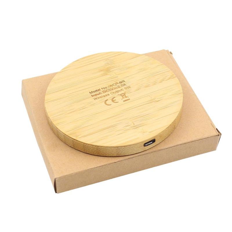 EcoPower Bamboo Wireless Charger